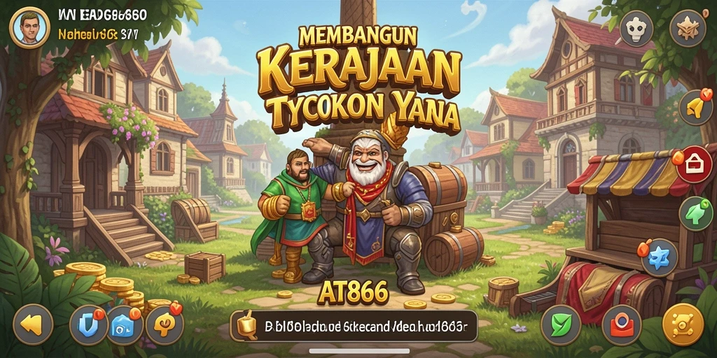 Gameplay menarik dalam AT866 yang menantang strategi bisnis Anda.