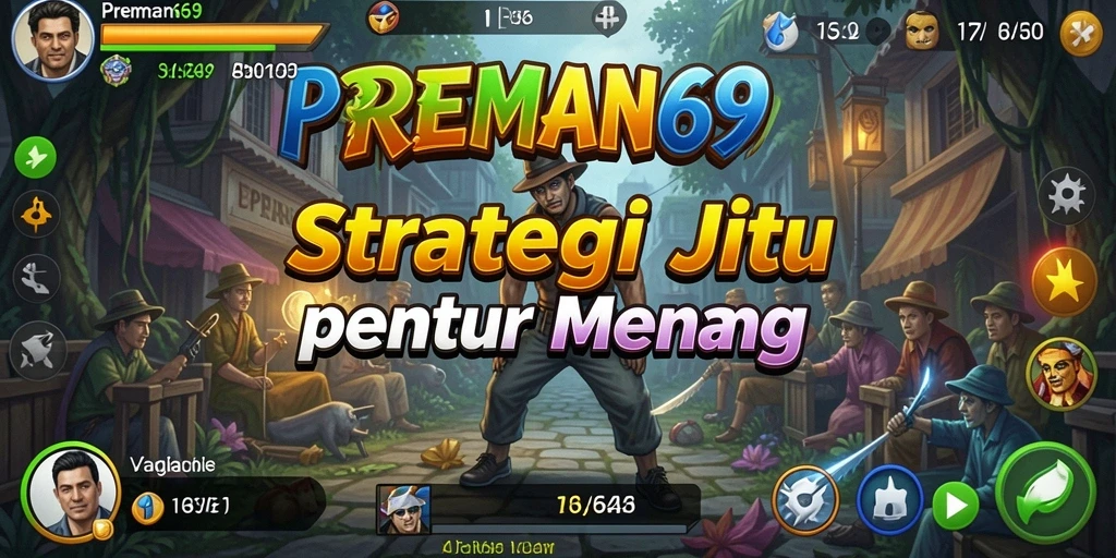 Tampilan gameplay strategi yang mendebarkan di PREMAN69.