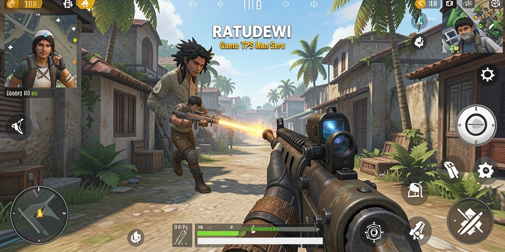 Tampilan gameplay <strong>RATUDEWI</strong> yang menakjubkan dan mendebarkan.