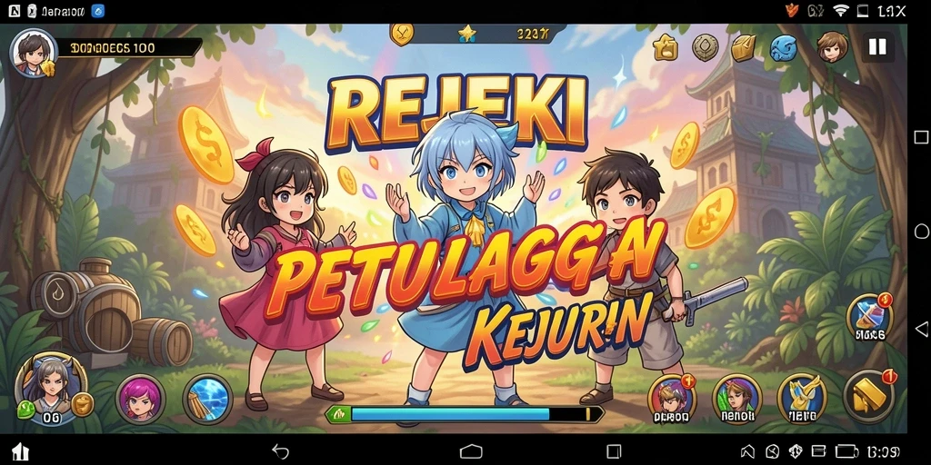 Tampilan menarik dari gameplay REJEKI yang memikat.